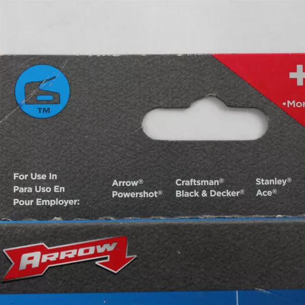 ARROW T50 Genuine Staples 9/16-Inch 1250 Pack #509 New