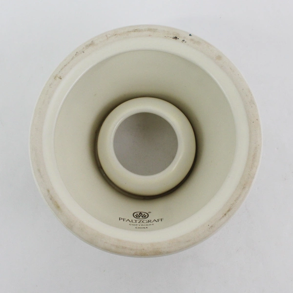 Pfaltzgraff Folk Art Hurricane Lamp Base Nordic Style (No Glass Top)