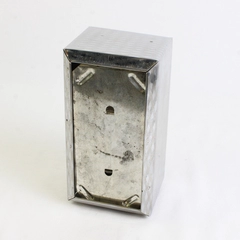 Vintage Dripcut Starline Diner Napkin Holder Dispenser Silver-Tone FLAWED