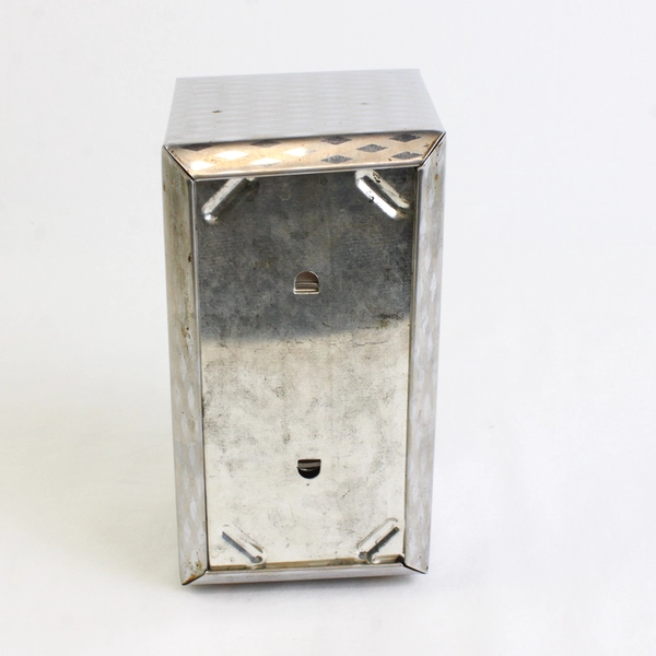 Vintage Dripcut Starline Diner Napkin Holder Dispenser Silver-Tone FLAWED