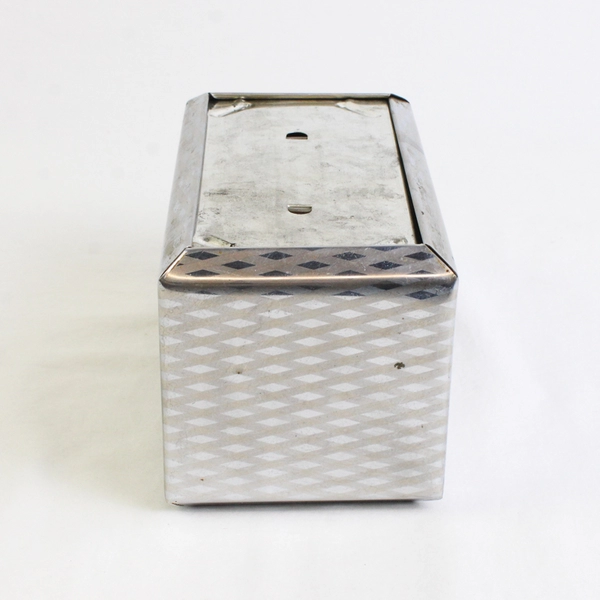 Vintage Dripcut Starline Diner Napkin Holder Dispenser Silver-Tone FLAWED