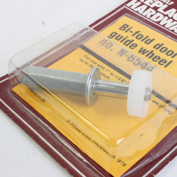 NIB Do-It Yourself Replacement Hardware Bi-fold Door Guide Wheel No. N-6544