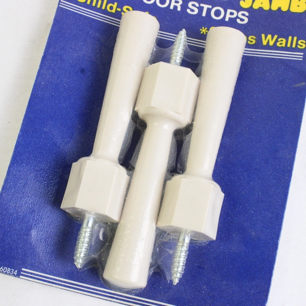 NIB Soft Jamb Door Stops Set of 3