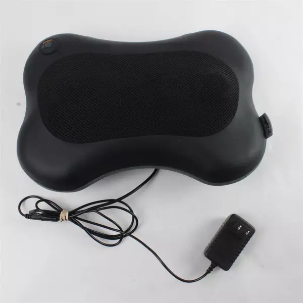 Zyllion Shiatsu 3D Kneading Massage Pillow w/ Heat for Back & Neck