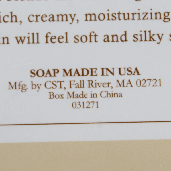  Set of 3 CST Oatmeal & Honey Triple Milled Bar Soap NIB