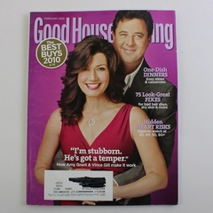 Good Housekeeping Magazine February 2010 Features Amy Grant & Vince Gill