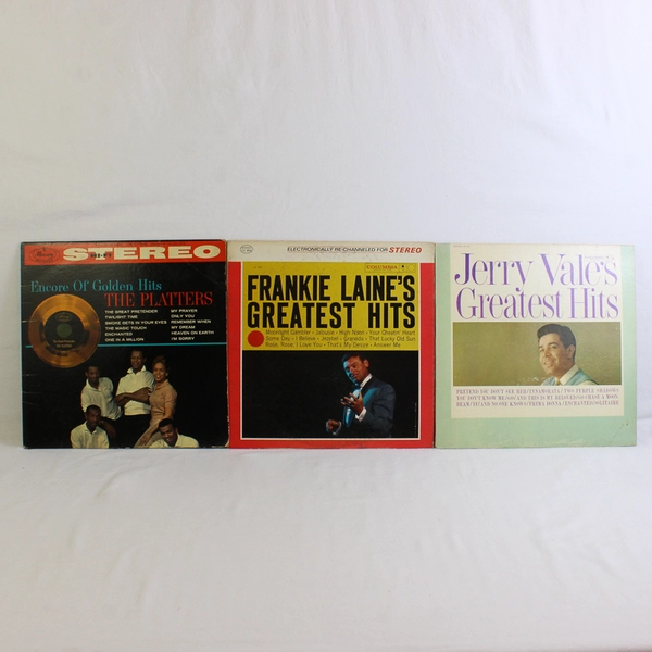 Lot of 3 Vinyl Records Jazz, R&B, Soul Music