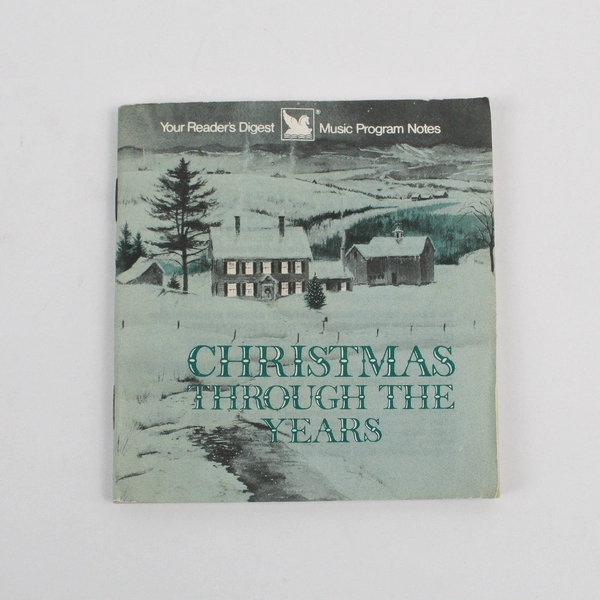 Christmas Through The Years Cassette Tapes 1-2 w/ Booklet Reader’s Digest 1984