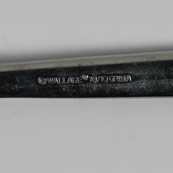 Lot of 4 Wallace Silver Pavillion Pattern 18/10 SS 2 Dinner & 2 Salad Forks Rare