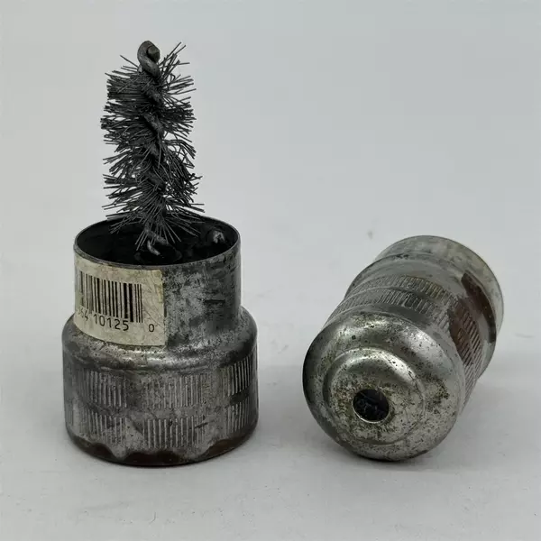 Vintage Battery Terminal Post/Spark Plug Cleaner Tool W/ Wire Brush
