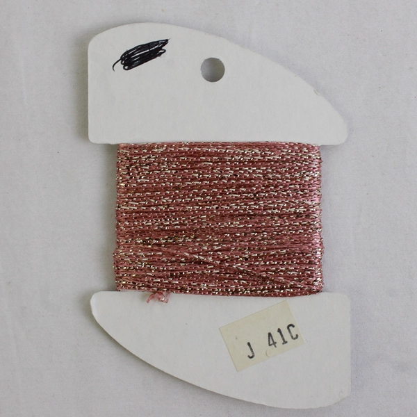 Lot of 2 New Twilleys Goldfingering Metallic Embroidery Thread J41C Pink