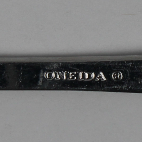 Lot of 8 Oneida Stainless Joanne Place Oval Soup (Tablespoons)