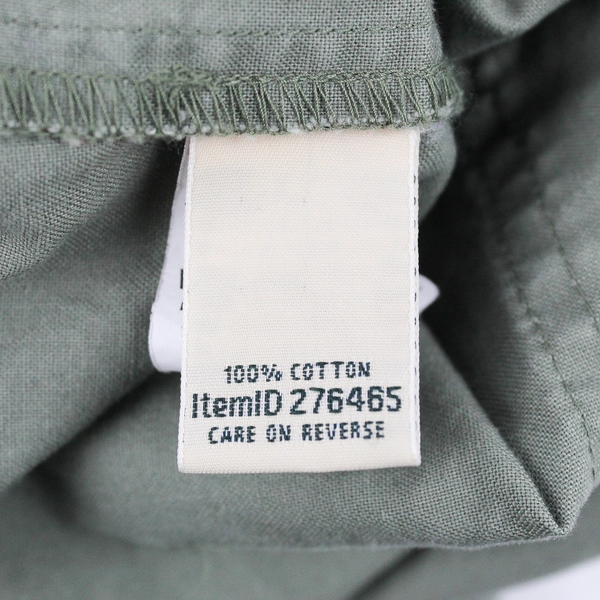 L.L. Bean Women's L Reg Green 100% Cotton Drawstring Elastic Waist Pants