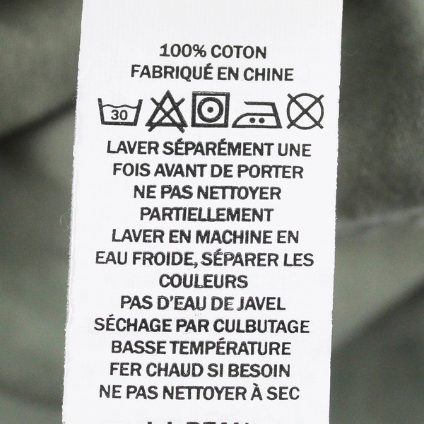 L.L. Bean Women's L Reg Green 100% Cotton Drawstring Elastic Waist Pants