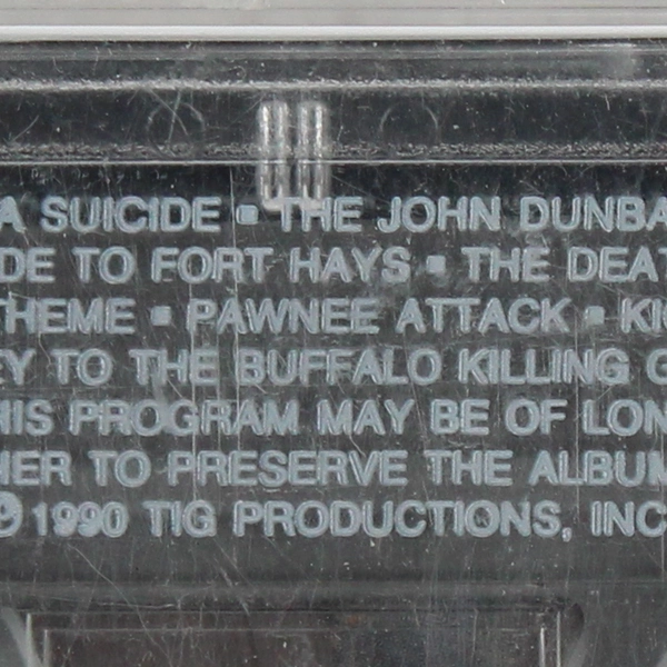 Dances with Wolves Original Motion Picture Soundtrack Cassette Tape Vintage 1990