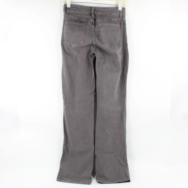 NYDJ Women's 2 Gray Stretchy Bootcut Denim Jeans