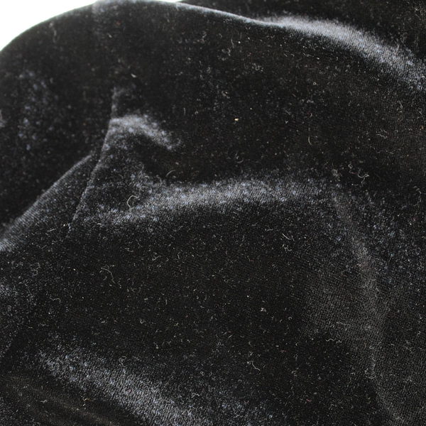 Unbranded 90's Style Women's M Black Mini Velvet Short Sleeve Stretchy Dress