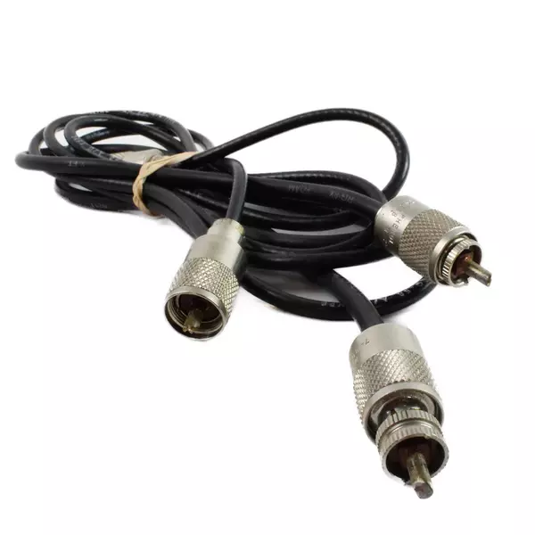 Magnadyne SWR-72 Field Strength Meter w/ 2 Extra Cords Untested