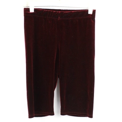 Fashion Nova Women's M Purple Velvet Velour Elastic Waist Biker Shorts