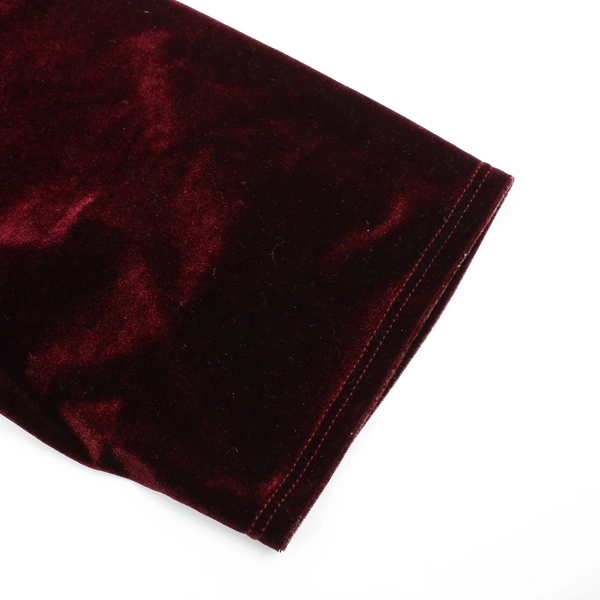 Fashion Nova Women's M Purple Velvet Velour Elastic Waist Biker Shorts