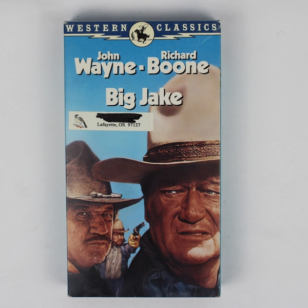 Big Jake John Wayne VHS Movie 1971 Western Action Adventure #7149