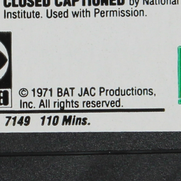 Big Jake John Wayne VHS Movie 1971 Western Action Adventure #7149