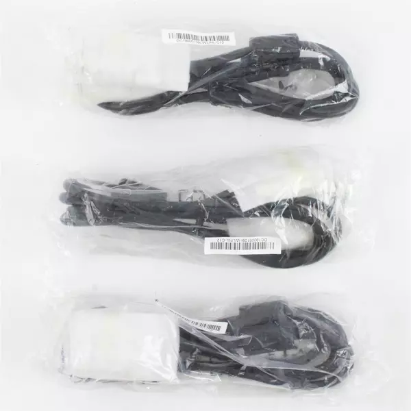 Set of 3 New Computer Power Cords 20276 30V 80°
