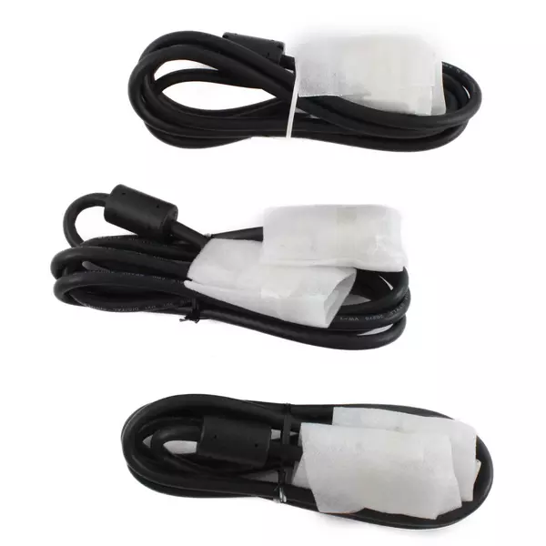 Set of 3 Space Shuttle D Cables 80° 30V Model 20276 Untested