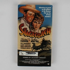 Vntg. Stagecoach VHS Tape 1939, 1967 Release John Wayne