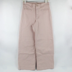 Levi's Women's 28 Pink Ribcage Wide Leg Crop Denim Jeans