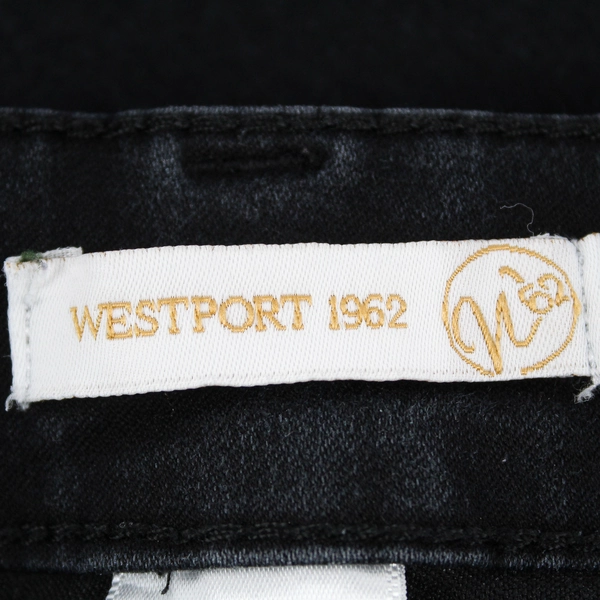Westport 1962 Women's 8 Black Skinny Stretch Mid Rise Denim Jeans