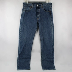 Levi's 501 Jeans Men's 32x32 Light Wash Straight Leg Button Fly Denim Jeans