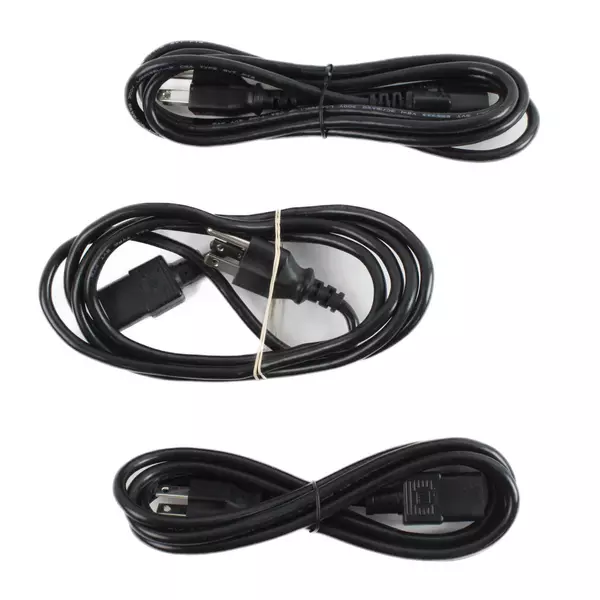 Lot of 3 SVT E55333 75°C 300V VW-1 Electronic Components Power Cord Cables