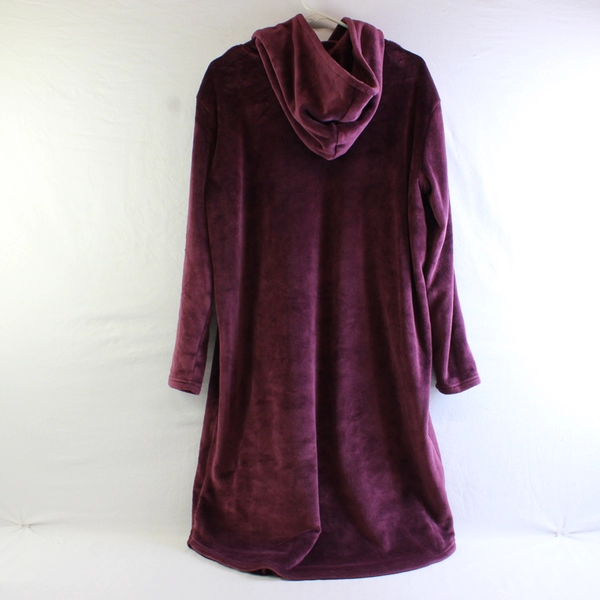 32 Degrees Heat Women's L/XL Purple Plush Blanket Hoodie