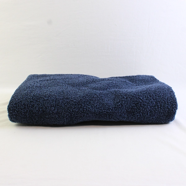 Hotel Collection Solid Navy Blue Bath Sheet Towel 100% Cotton 30" x 66"