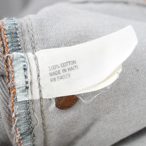 Banana Republic Men's 32x30 Gray Faded Straight Leg Denim Jeans