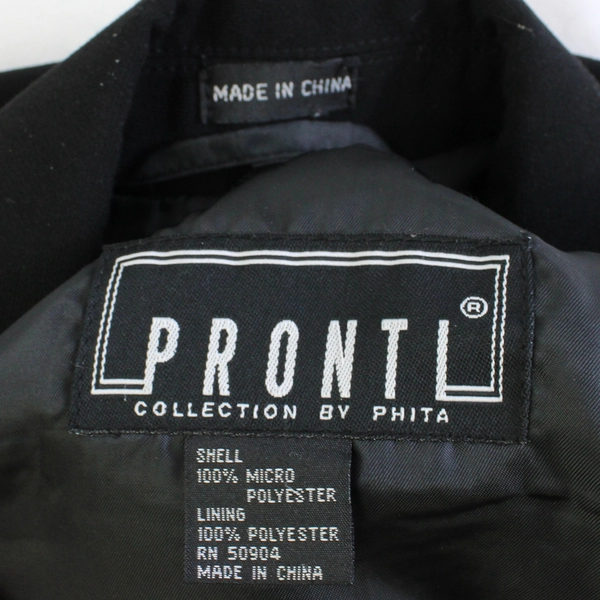 Pronti Collection By Phita Men's L Black Blazer Jacket