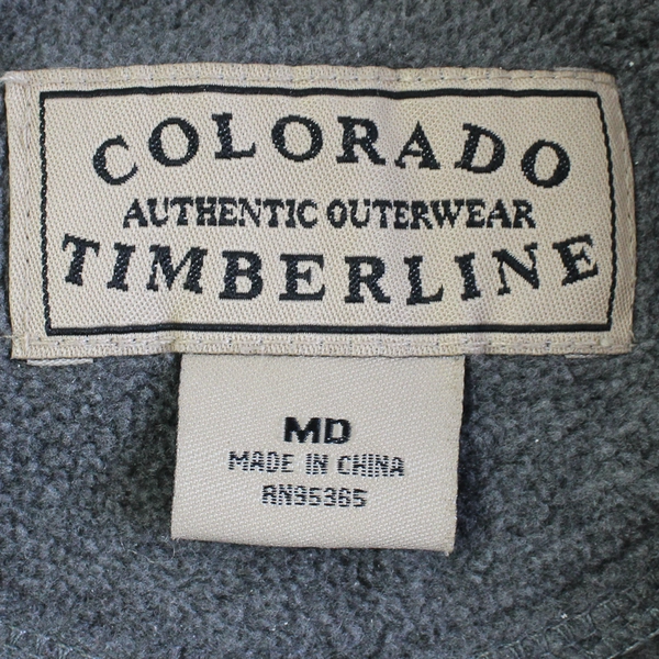 Timberline Colorado Men's M Gray with Oregon Tree Farm System Logo Fleece Vest