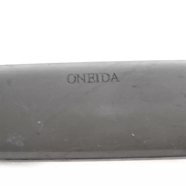 Set of 5 Oneida Silver Satin Garnet Stainless French Solid Knives 9.5"