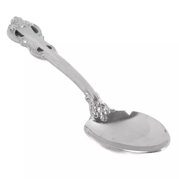 Set of 5 Towle King Arthur Sterling-Plate Oval Soup Spoons 7.5" Nice