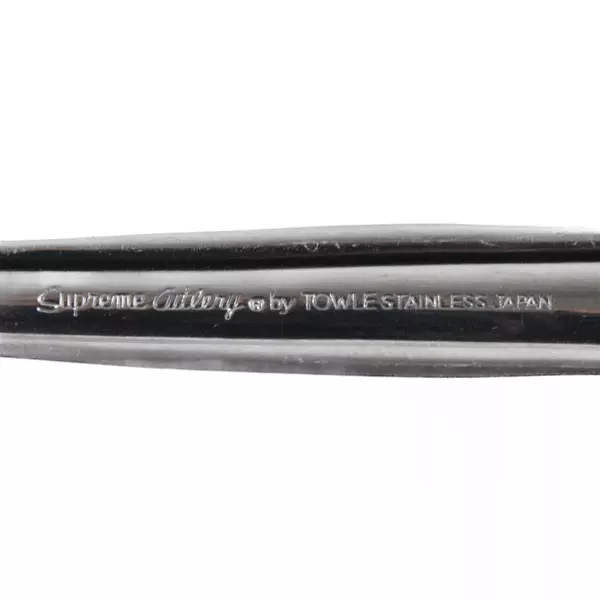 Towle King Arthur Stainless Large Solid Cold Meat Serving Fork 9.25in