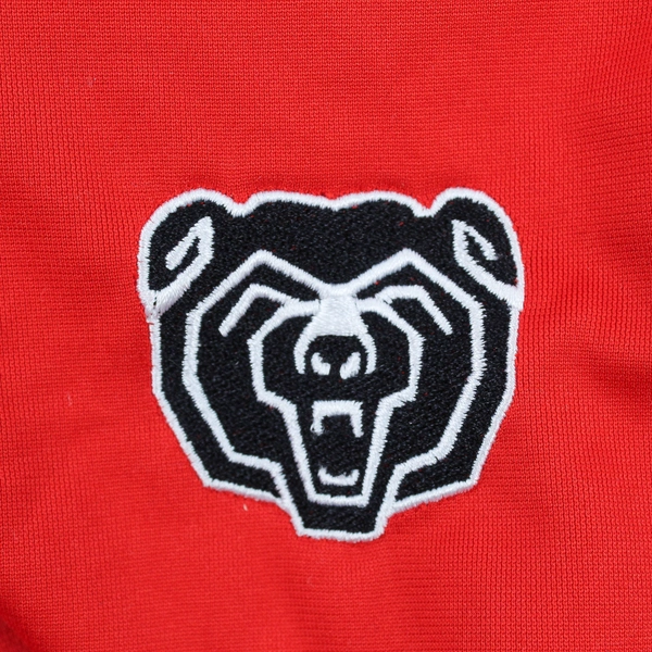 Nike Dri-Fit Grizzlies Red 1/4-Zip Track Jacket Men's Size Medium