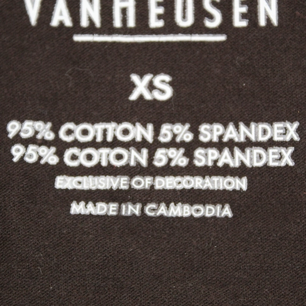 Van Heusen Dark Brown Lace Trim Camisole Women's Size XS