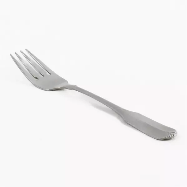 Set of 5 Oneida Gloria Satin Stainless Salad Forks 6.75" Vintage