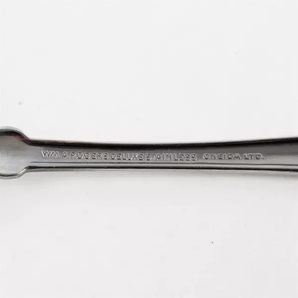 Set of 5 Oneida Gloria Satin Stainless Salad Forks 6.75" Vintage