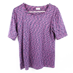 Columbia Purple and Blue Short-Sleeve T-Shirt Women's Size Large