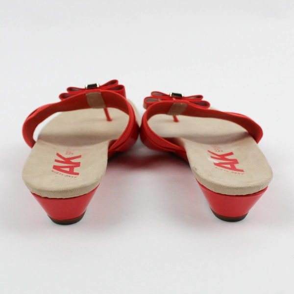 Anne Klein Sport Coral Low Wedge Sandals Women's Size 8M