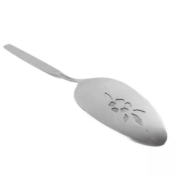 Set of 3 Oneida Vista Stainless Pierced Pie Servers 8.5" 