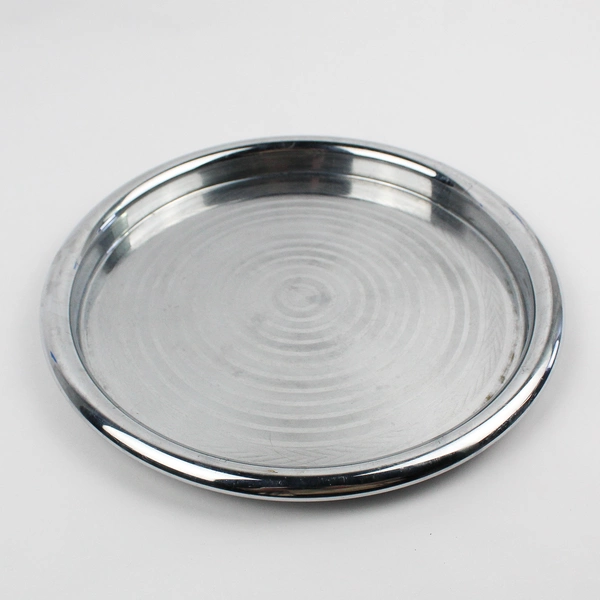 Vintage 1930s Chase Art Deco Chrome Ring Tray 11 3/4"
