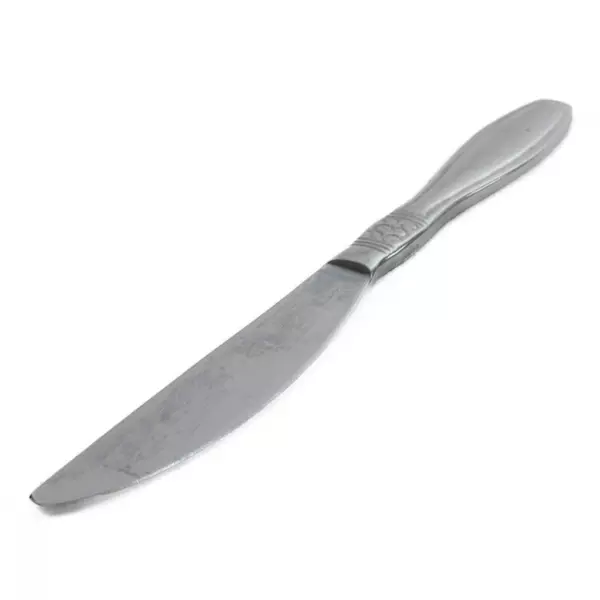 Set of 6 Oneida Vista Stainless Modern Solid Steak Knives 9.5"